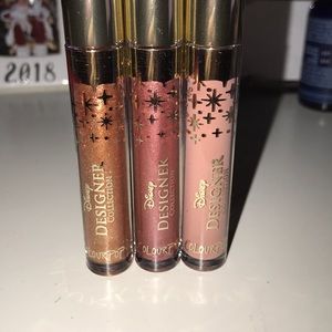 Colour pop lip glosses